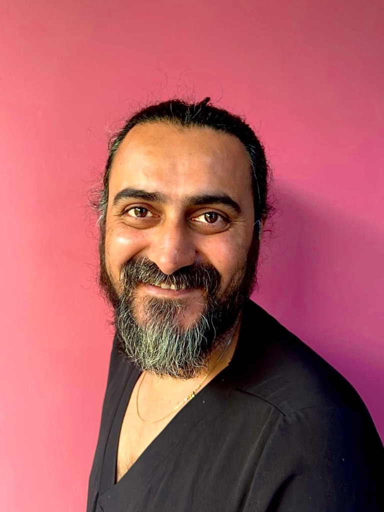 Portrait of Sarju, facilitator at OSHO Bliss