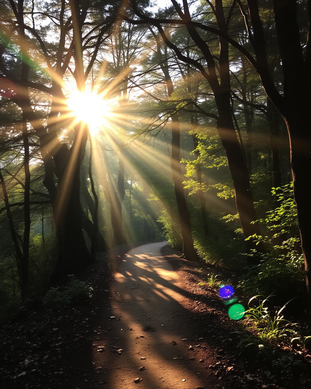Forest path in Rishikesh
